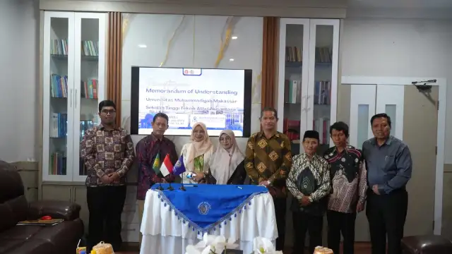 Unismuh Makassar dan STT Atlas Nusantara Jajaki Kerja Sama Penguatan SDM