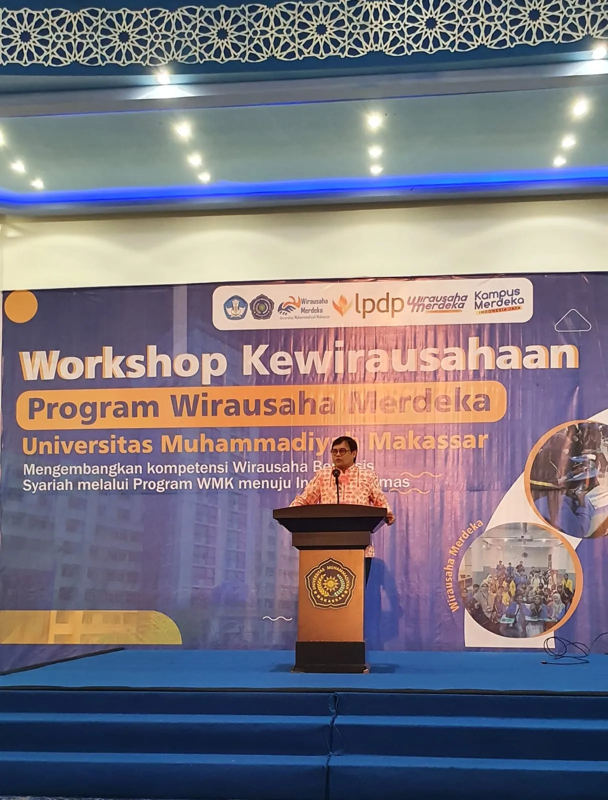 Pelaksana Program WMK Kemdikbudristek, Unismuh Gelar Bimtek untuk 1006 Mahasiswa