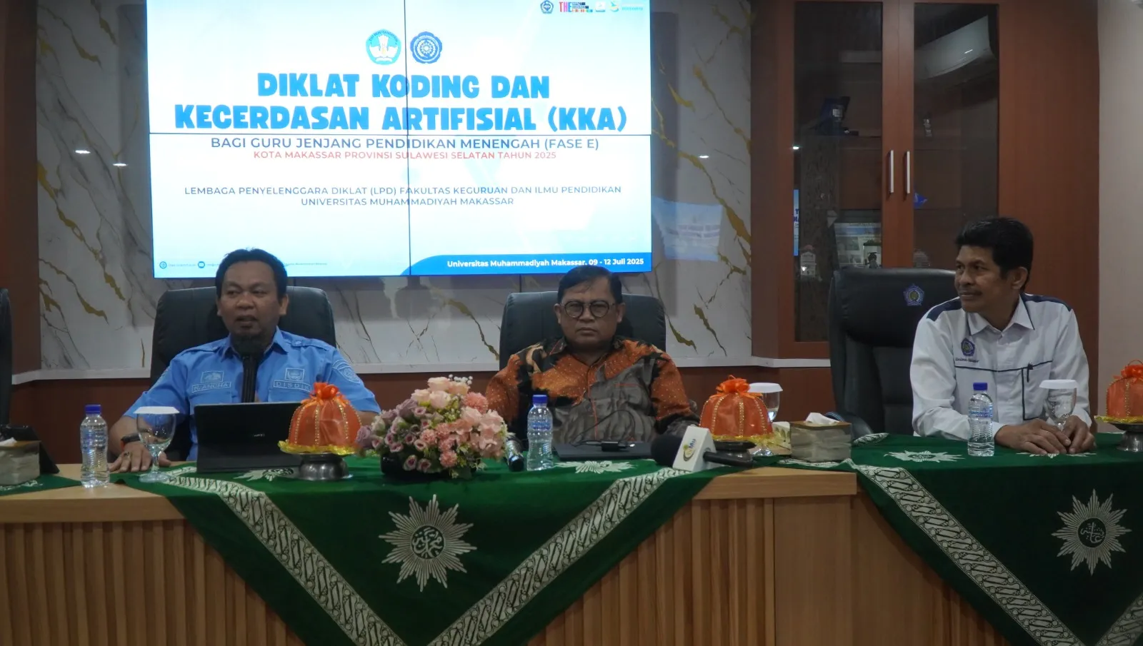Unismuh Makassar Gelar Diklat Cloud Coding dan AI bagi Guru SMA se-Kota Makassar