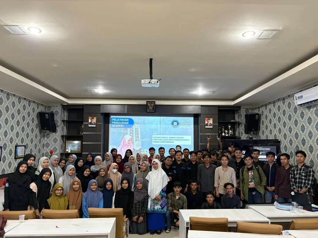 HMIF-FT Unismuh Makassar Gelar ICT Papercraft, Dorong Mahasiswa Kuasai Penulisan Ilmiah