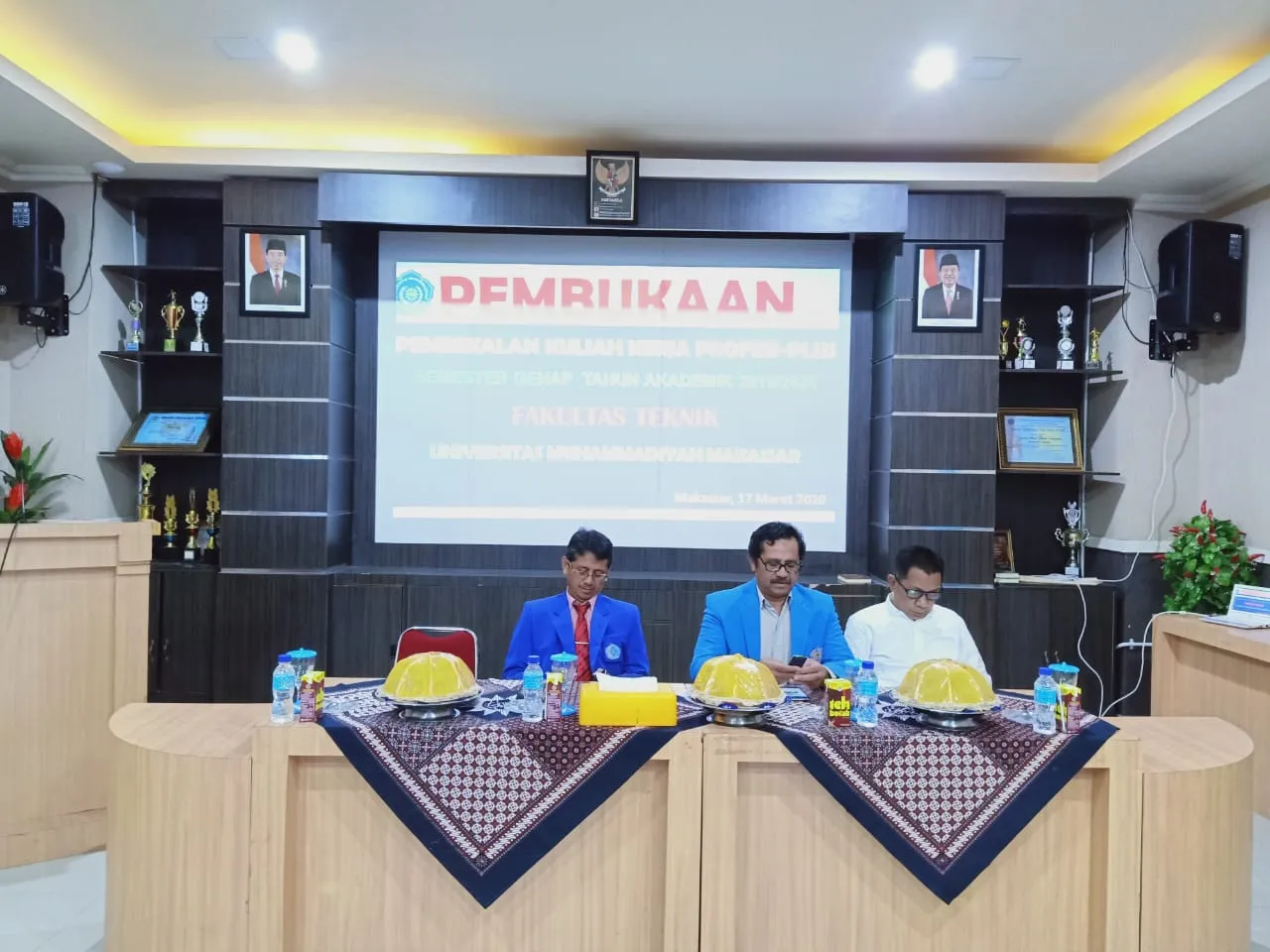 Rektor Unismuh Makassar Membuka Pembekalan KKP-Plus Mahasiswa Fakultas Teknik