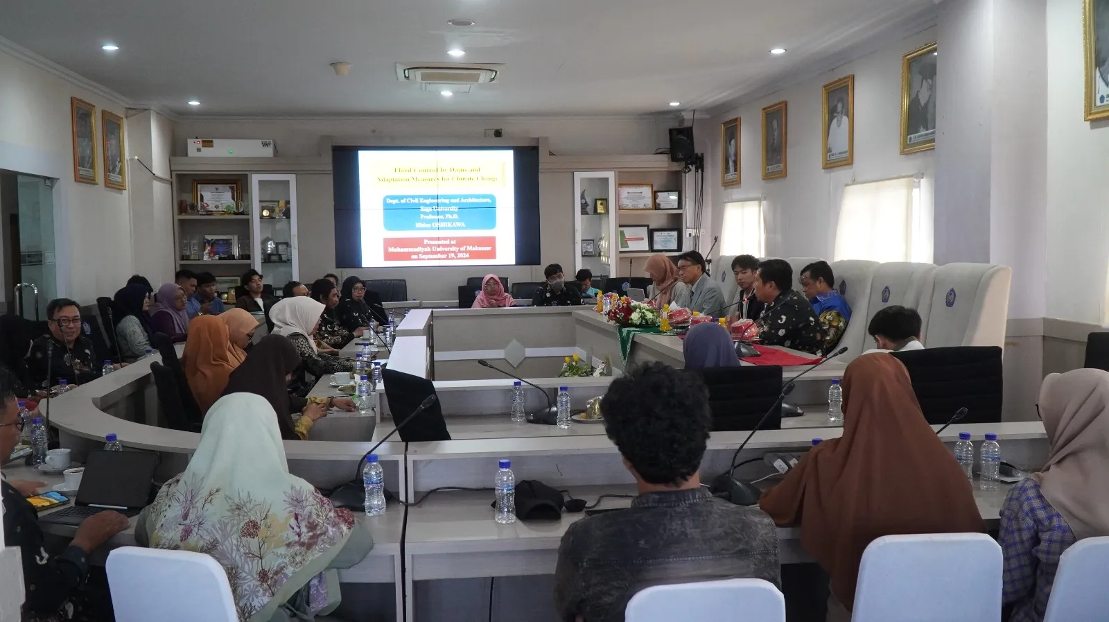 Hadirkan Pakar Jepang, Fakultas Teknik Unismuh Gelar Kuliah Tamu Internasional Bahas Pengendalian Banjir dan Kualitas Air