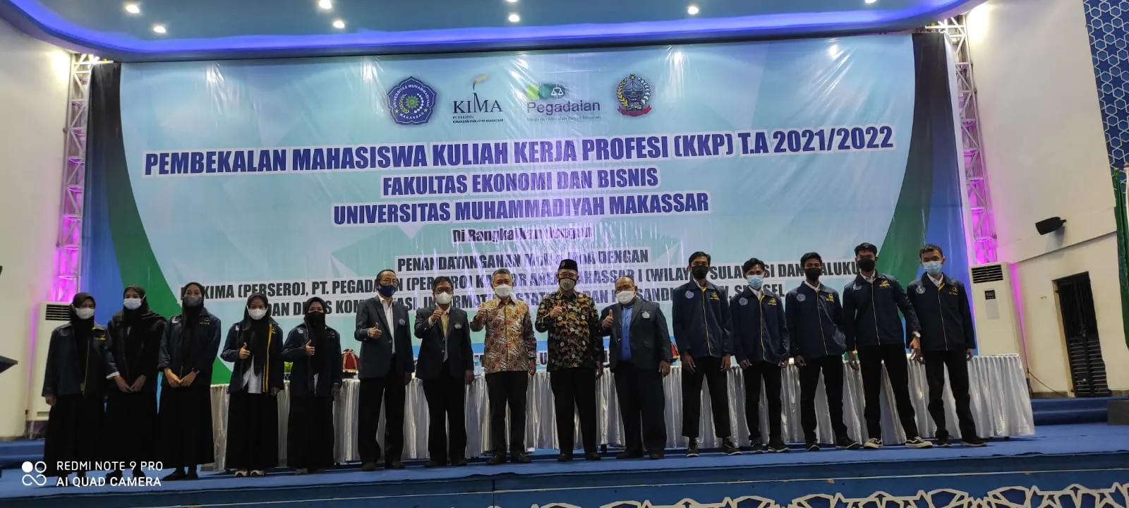 906 Mahasiswa KKP Nasional FEB Unismuh Mengikuti Pembekalan, Ini Pesan Rektor Prof Ambo Asse