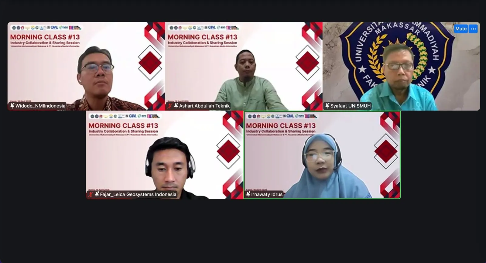Fakultas Teknik Unismuh Makassar Perkuat Kolaborasi Industri Lewat Morning Class #13