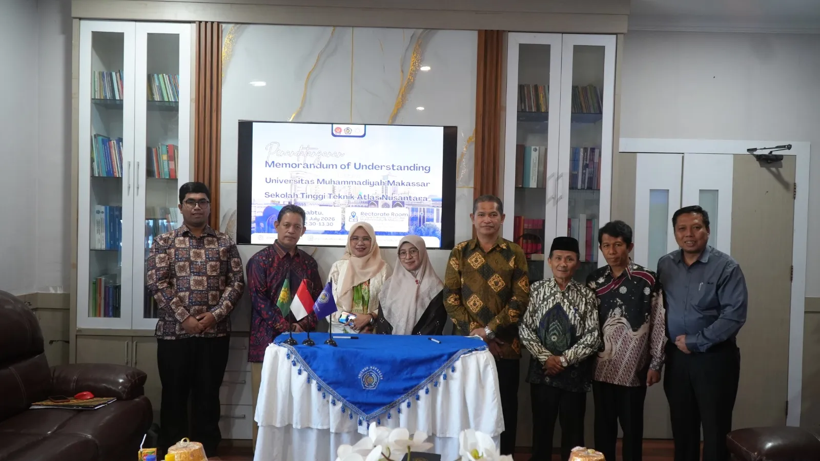 Unismuh Makassar dan STT Atlas Nusantara Jajaki Kerja Sama Penguatan SDM