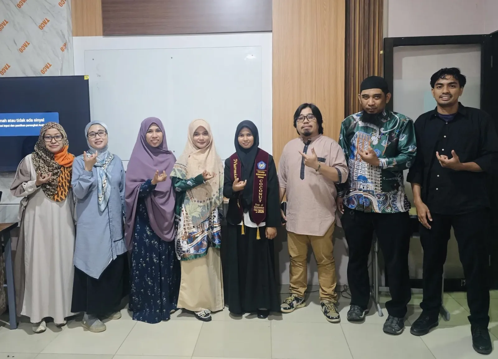 Mahasiswa Informatika Fakultas Teknik Unismuh Makassar Jalani Ujian Diseminasi Jurnal SINTA 2.